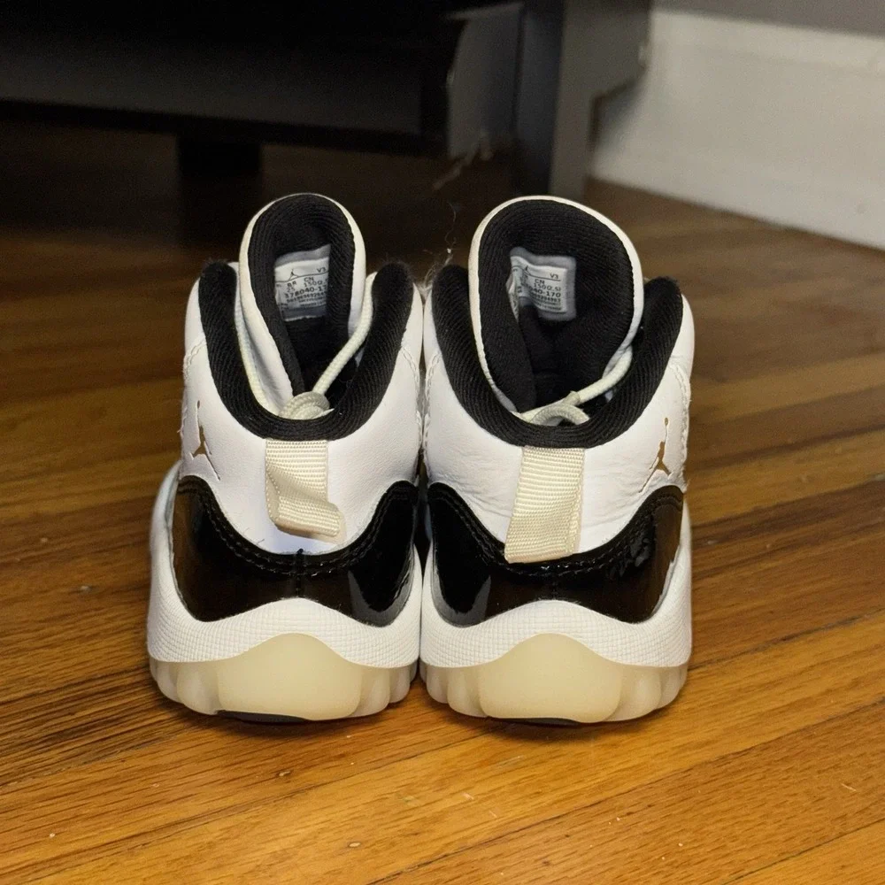 Nike Air Jordan 11 Retro Gratitude 2023 Toddler TD White Black 378040-170 9C